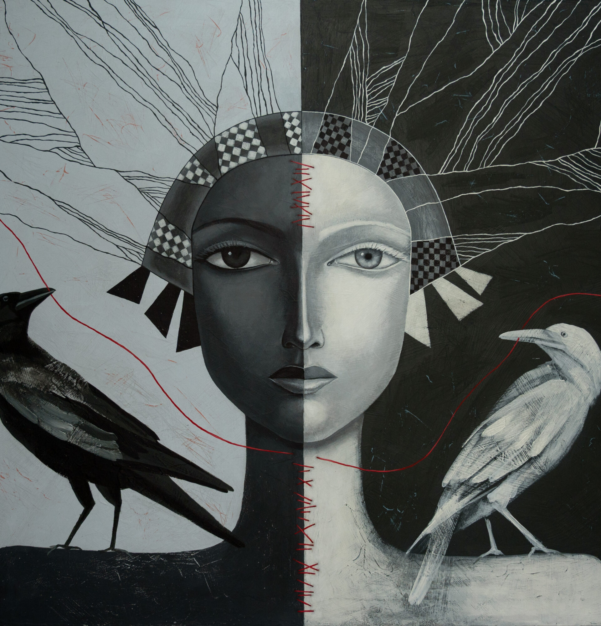 On both sides of yourself / По обе стороны себя
